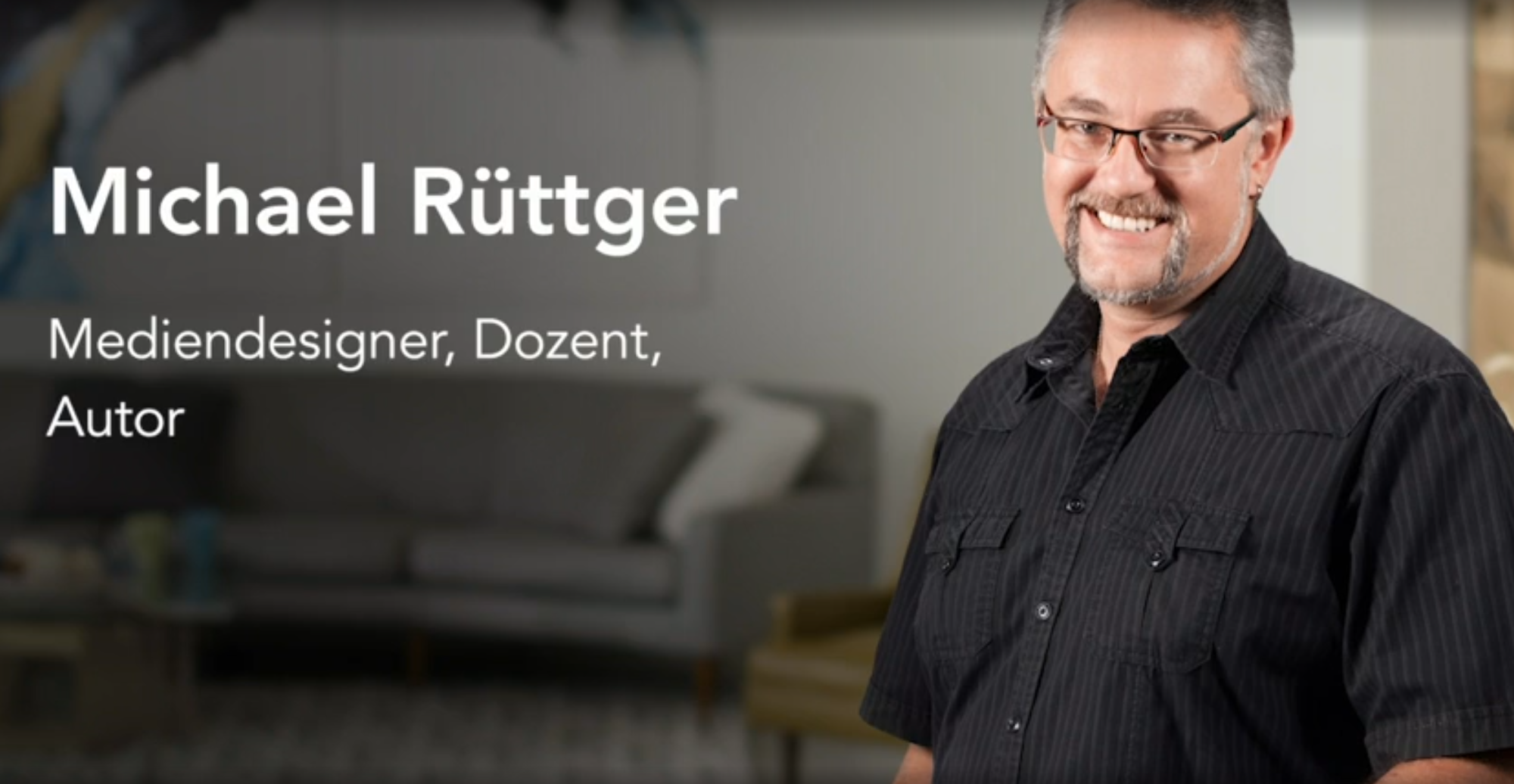 Michael Rüttger - Inhaber Rüttger Mediendesign, Dozent, Autor